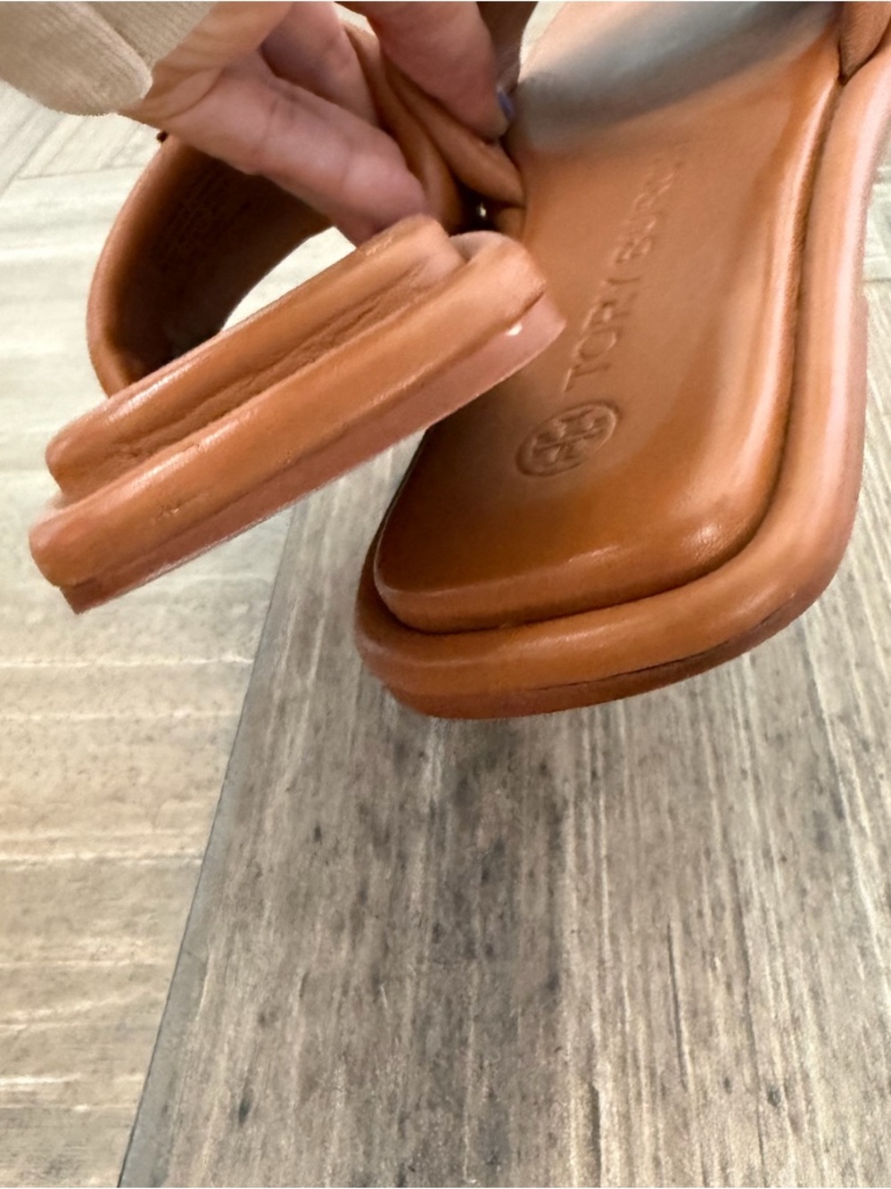 Tory Burch Double T Sport Slide size 7 - Picture 8 of 10
